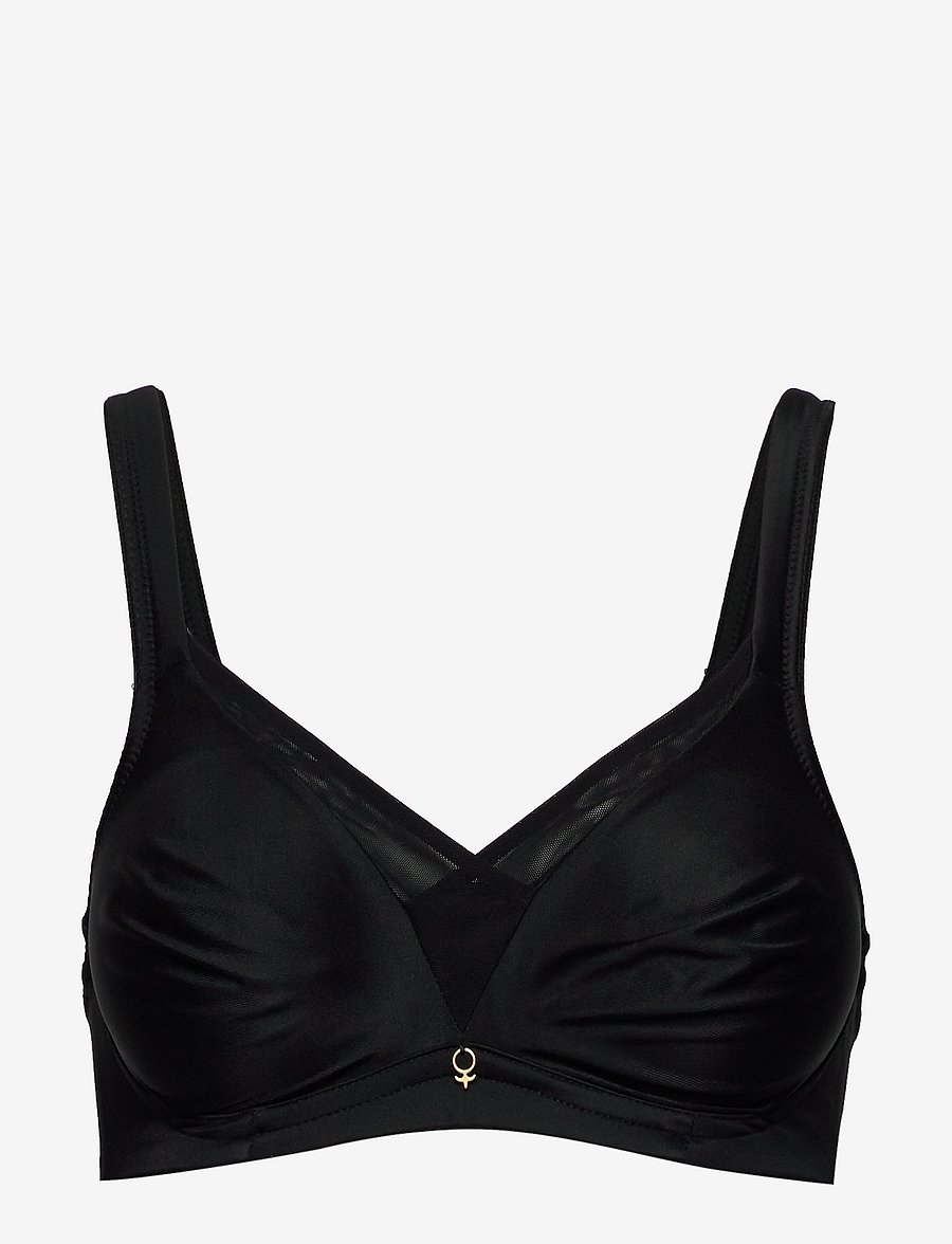 Abecita - ANGEL SOFT BRA MOULDED CUPS - tank-top-bhs - black - 1