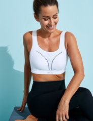 Abecita - Dynamic Sports bra - sport bras: high support - white/grey - 3