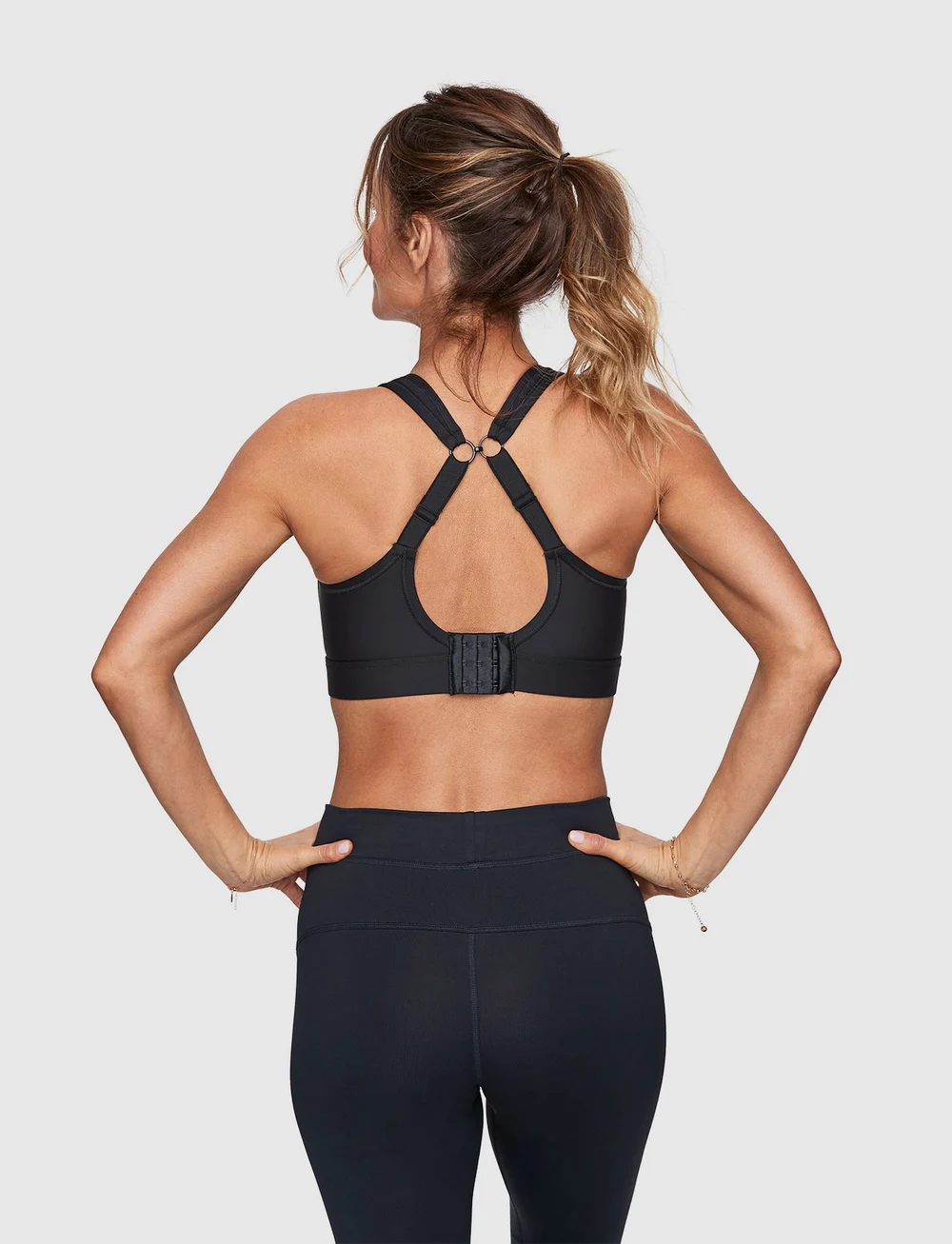 Abecita - Victorios Sports bra, Extreme Support Black - medium støtte - black - 4