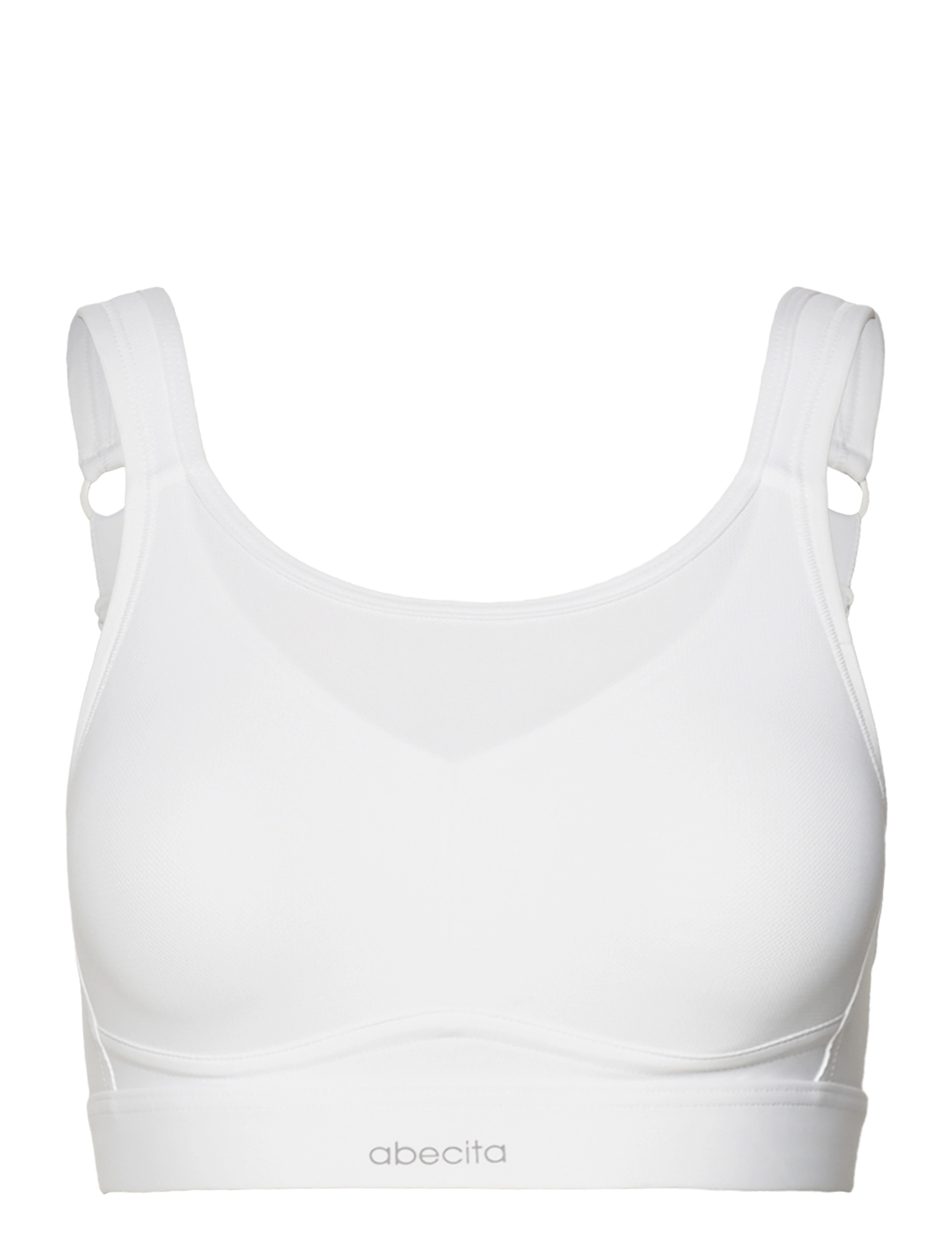 Abecita VICTORIOUS SPORTS BRA SPACER MOULDED CUPS - Abecita - WHITE / white