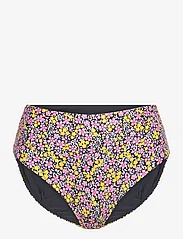 Abecita - Maui Maxi Brief, Flower - bikinibroekjes met hoge taille - black flowerprint - 0