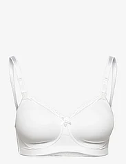 Abecita - MAMA Nursing Bra padded moulded cups white - amme bh-er - white - 0