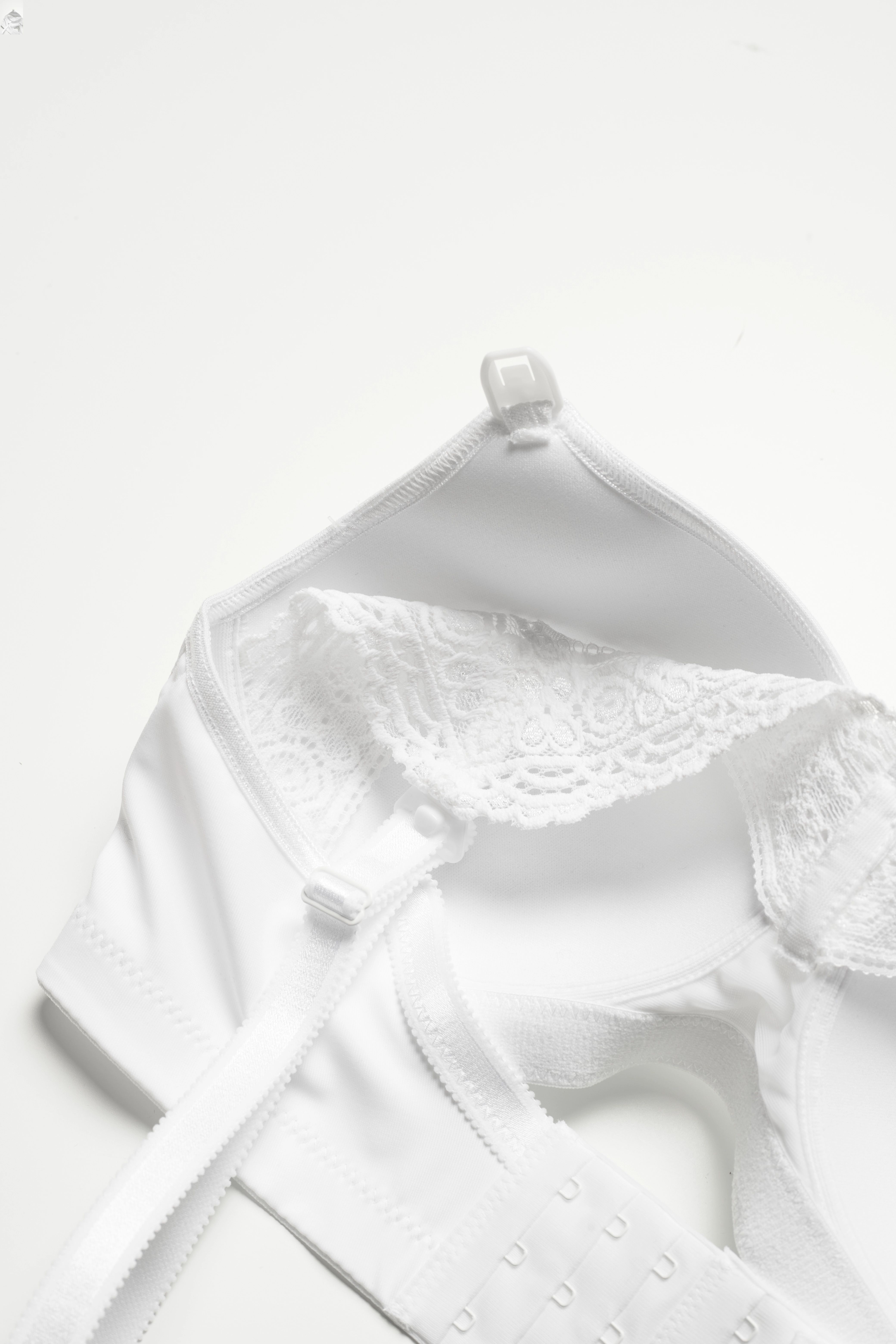 Abecita - MAMA Nursing Bra padded moulded cups white - white - 3