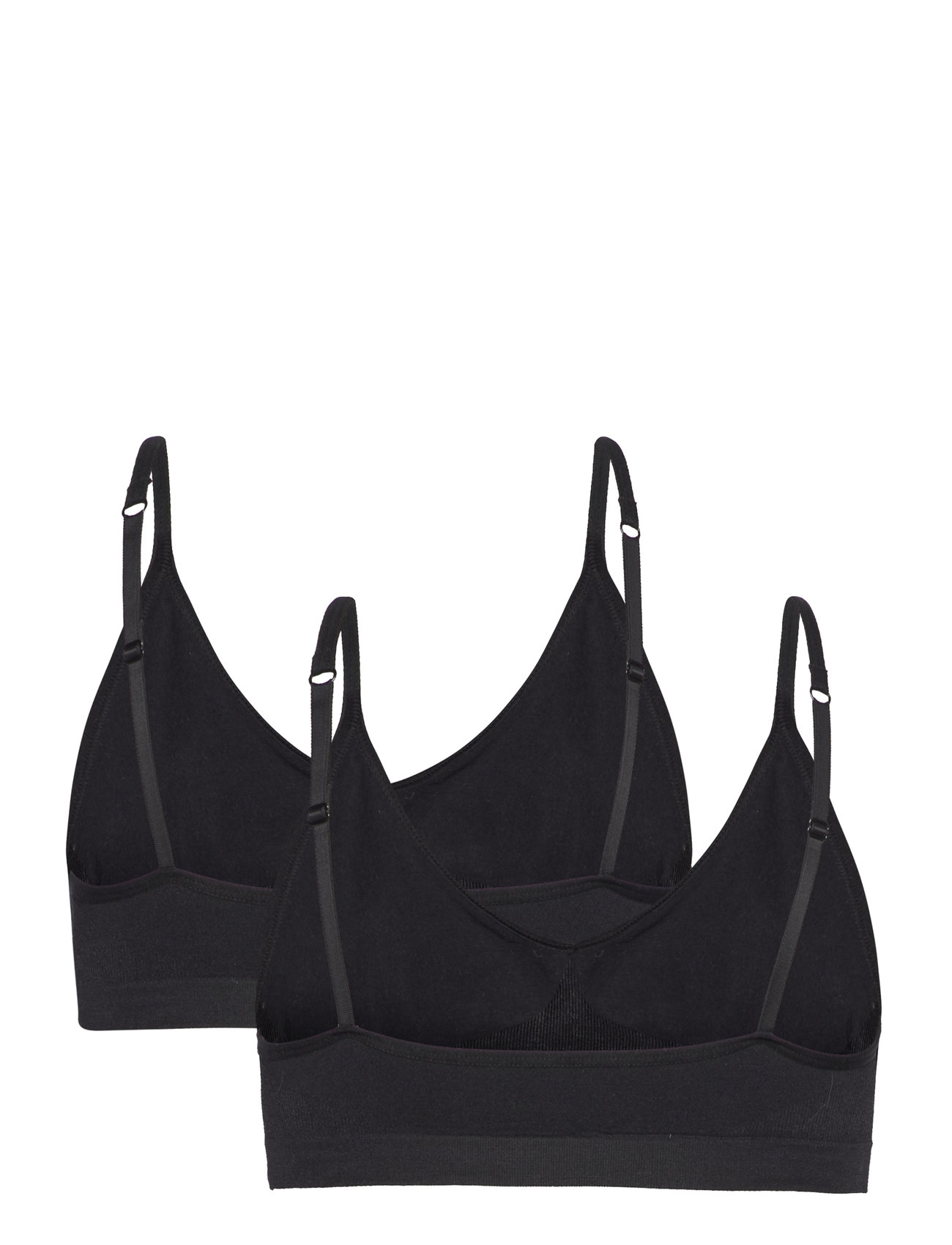 Abecita - LITTLE WONDER SEAMLESS TOP 2-PACK - tank top-bh'er - black - 1