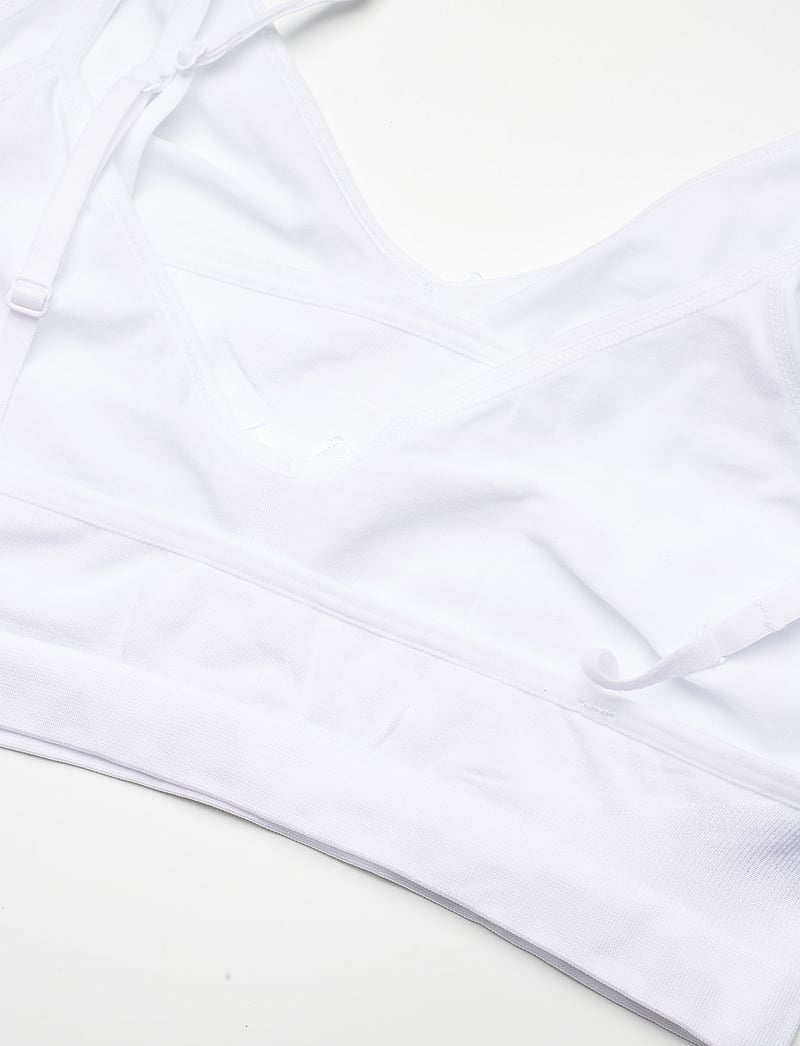 Abecita - LITTLE WONDER SEAMLESS TOP 2-PACK - tank top-bh'er - white - 2
