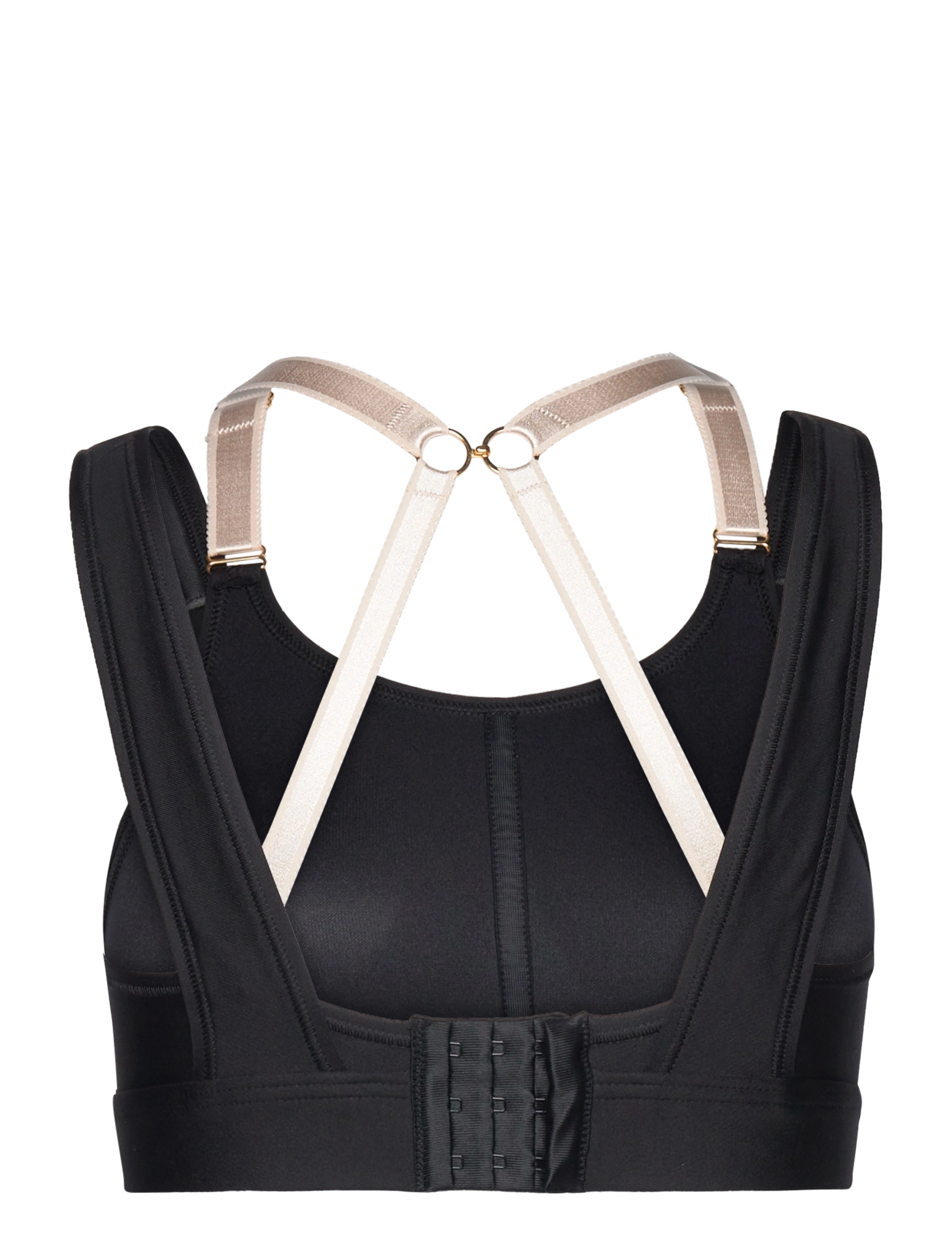Abecita - POWERFUL SPORT BRA MOULDED CUPS - black - 1