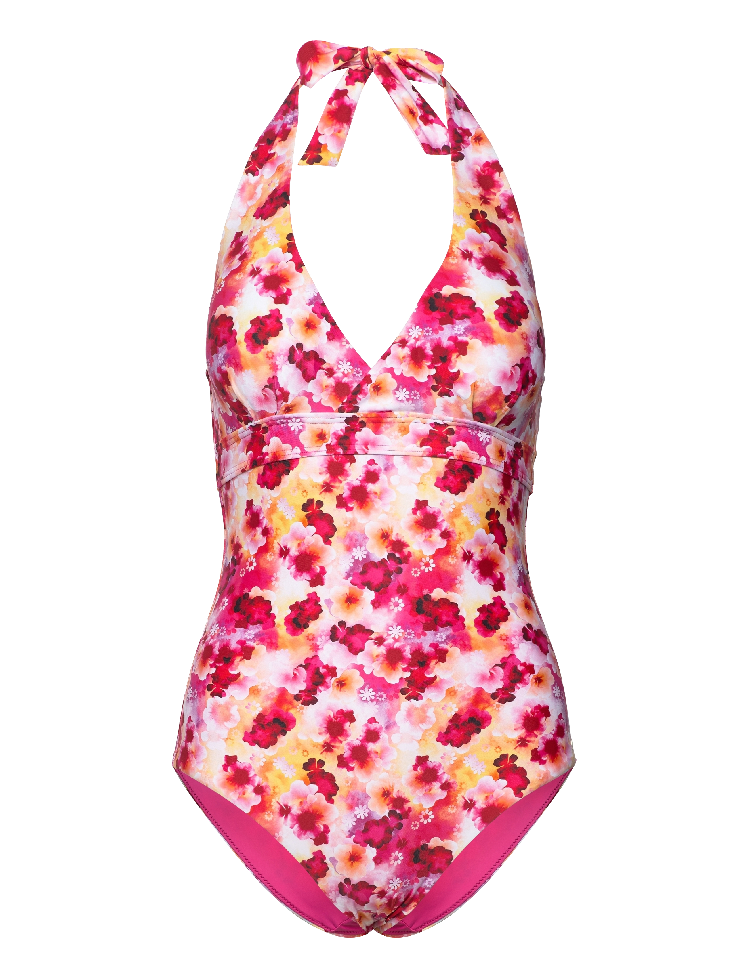 ABECITA Haiti Halterneck Badeanzug Pink Crush Pink - BCx44 - Damen