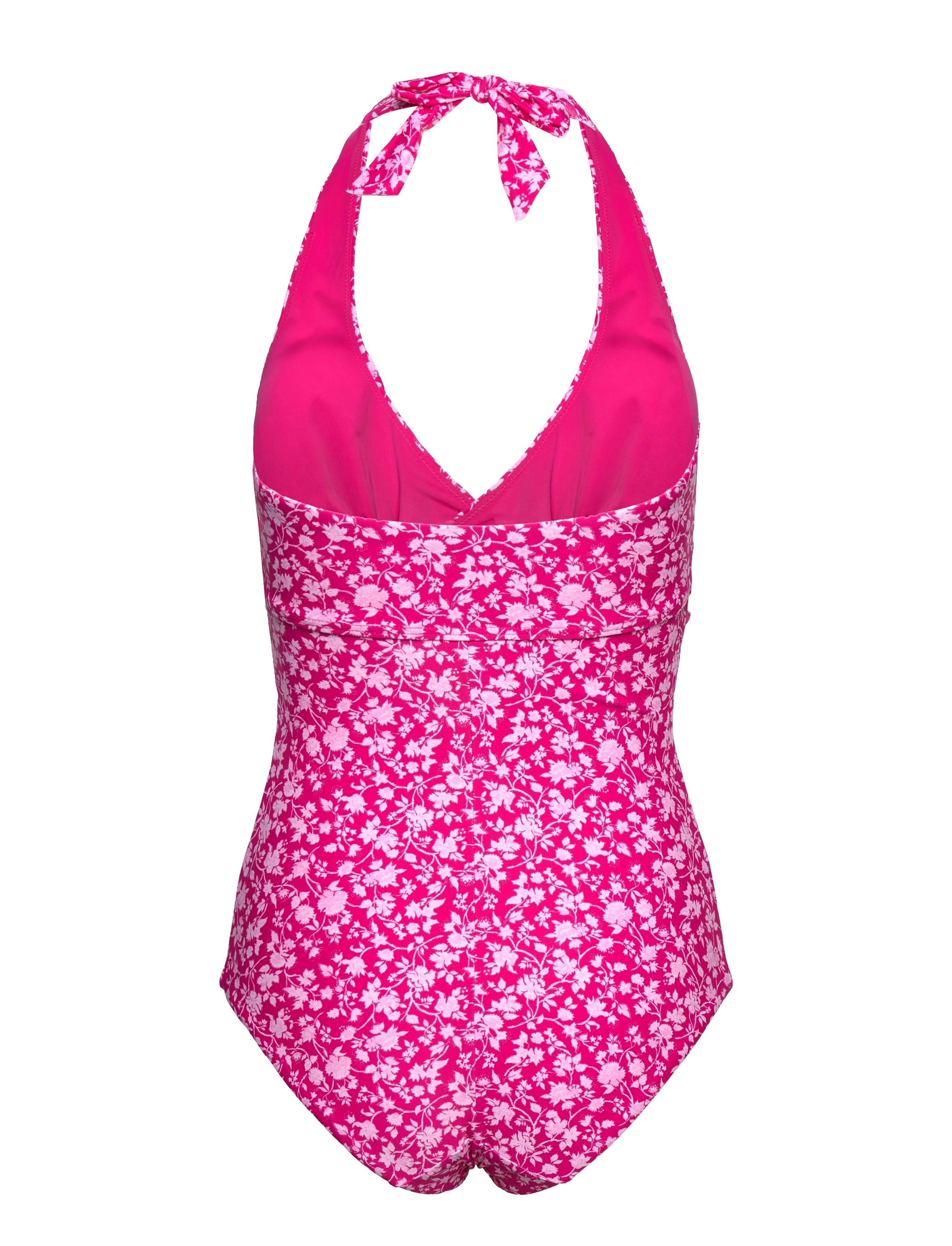 Abecita - HAITI HALTERNECK SWIMSUIT Pink crush - trikood - pink lady - 2