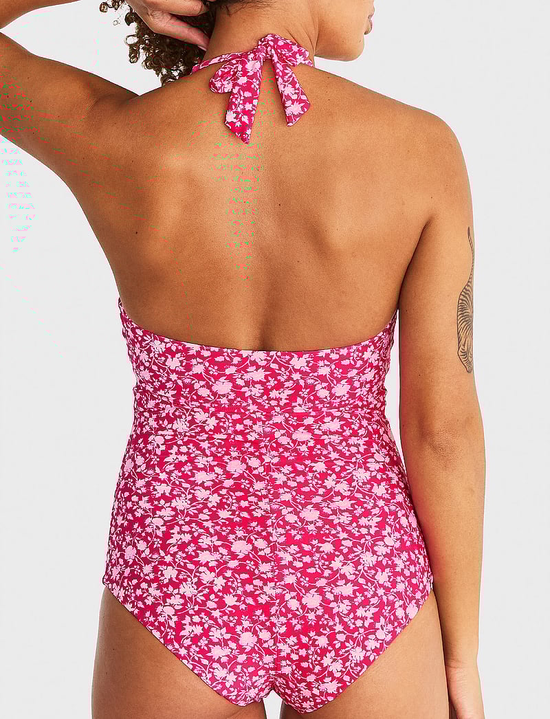 Abecita - HAITI HALTERNECK SWIMSUIT - trikood - pink lady - 4