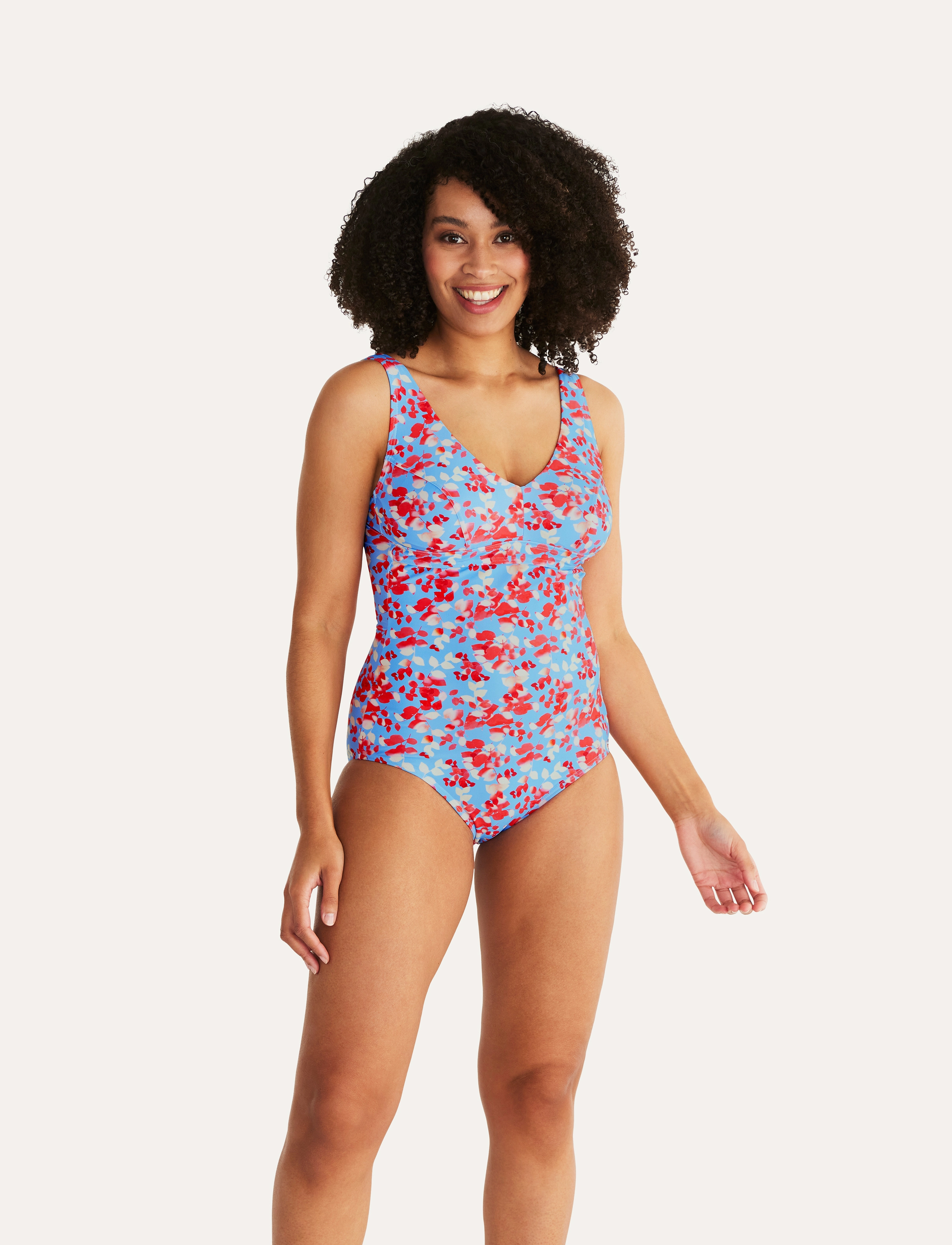 Abecita - SORRENTO KANTERS SWIMSUIT - ujumistrikood - blue - 0