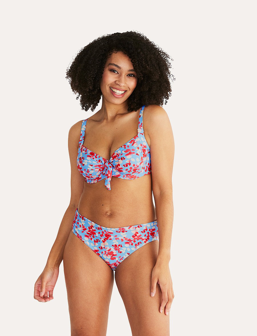 Abecita - SICILY FOLDED BIKINI BRIEFS - bikinibriefs - blue - 0