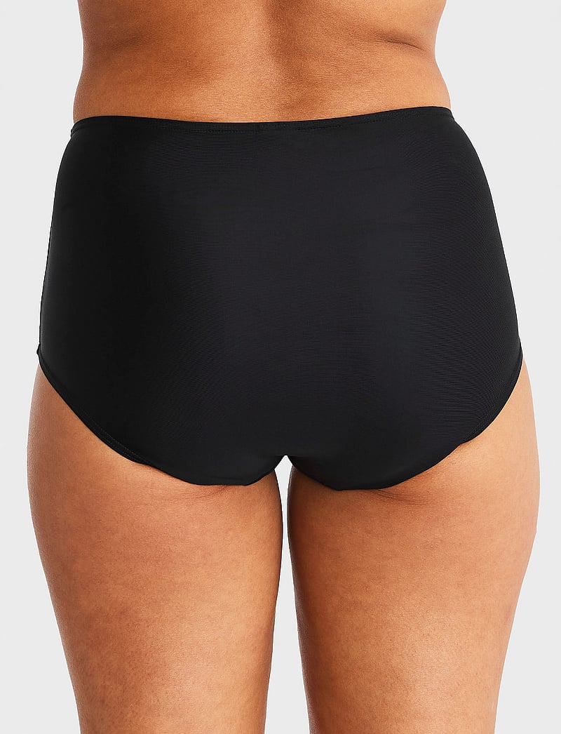 Abecita - PORTOFINO HIGH WAIST BIKINI BRIEFS - bikinihosen mit hoher taille - black - 3