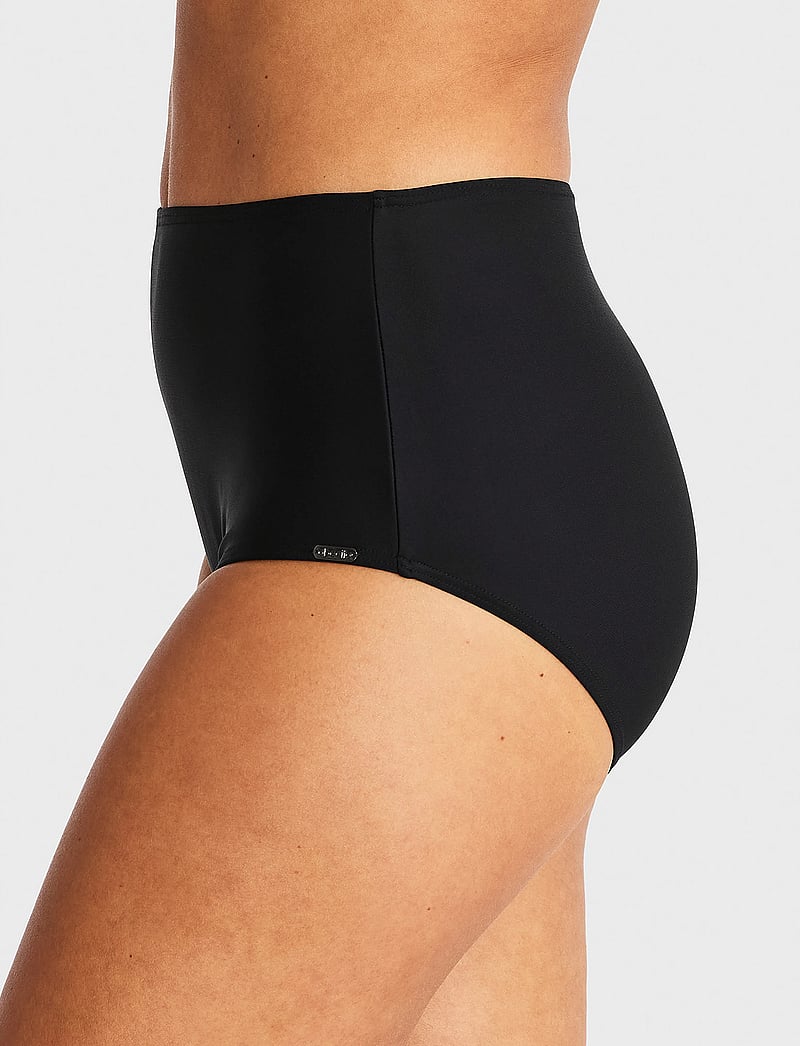 Abecita - PORTOFINO HIGH WAIST BIKINI BRIEFS - bikinihosen mit hoher taille - black - 4