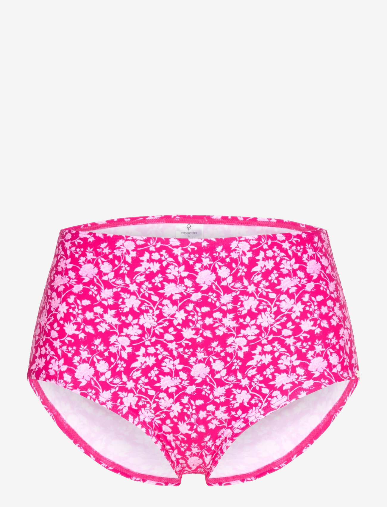 Abecita - PORTOFINO HIGH WAIST BIKINI BRIEFS - kõrge pihaga bikiinid - pink lady - 1
