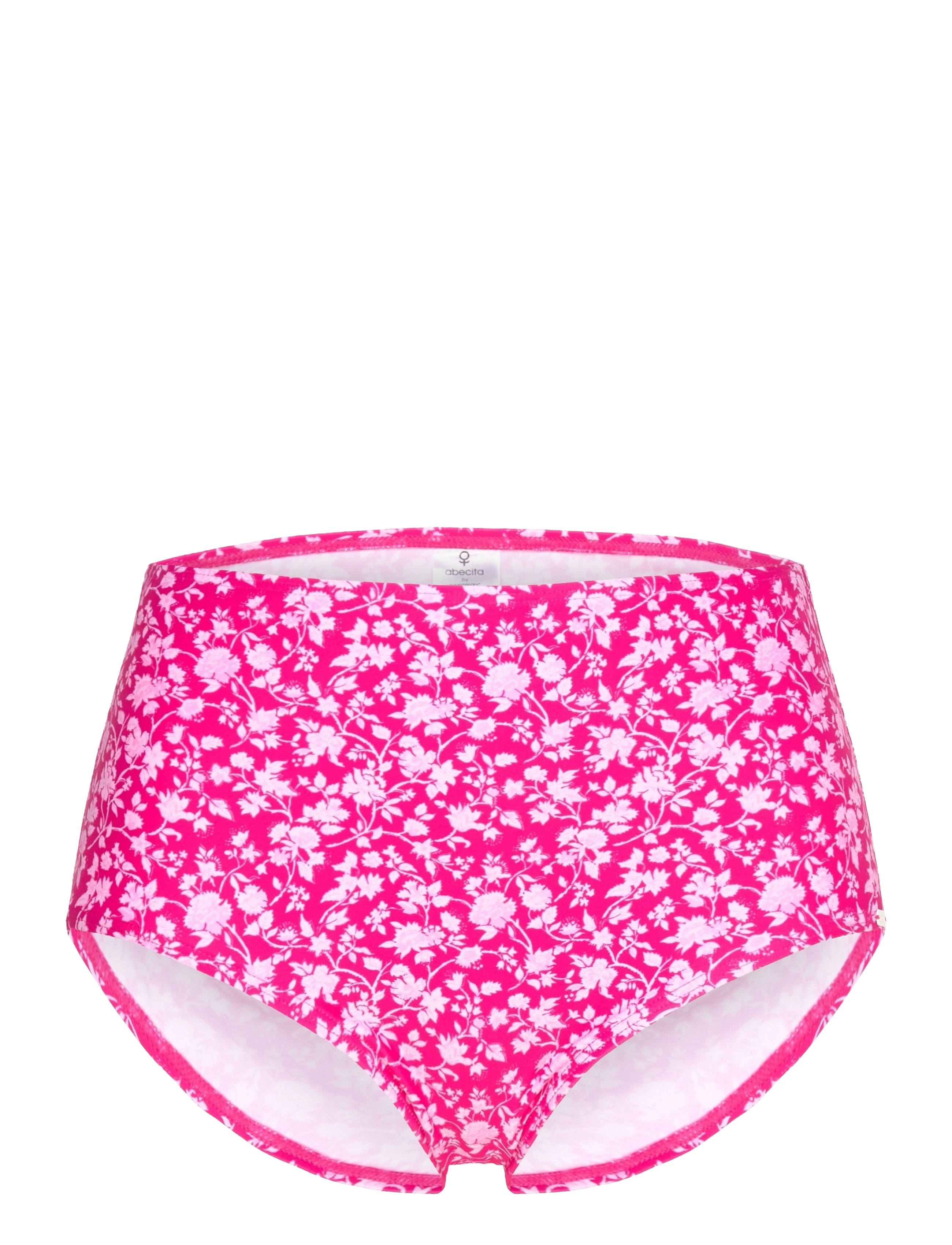Abecita PORTOFINO HIGH WAIST BIKINI BRIEFS - Bademode - PINK LADY / pink/rose