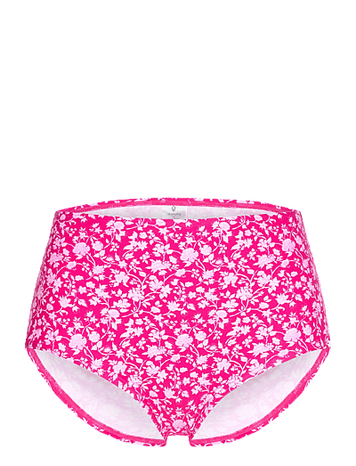 Abecita PORTOFINO HIGH WAIST BIKINI BRIEFS - Bikini bottoms - PINK LADY / pink/rose