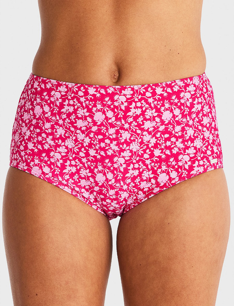 Abecita - PORTOFINO HIGH WAIST BIKINI BRIEFS - bikinihosen mit hoher taille - pink lady - 0