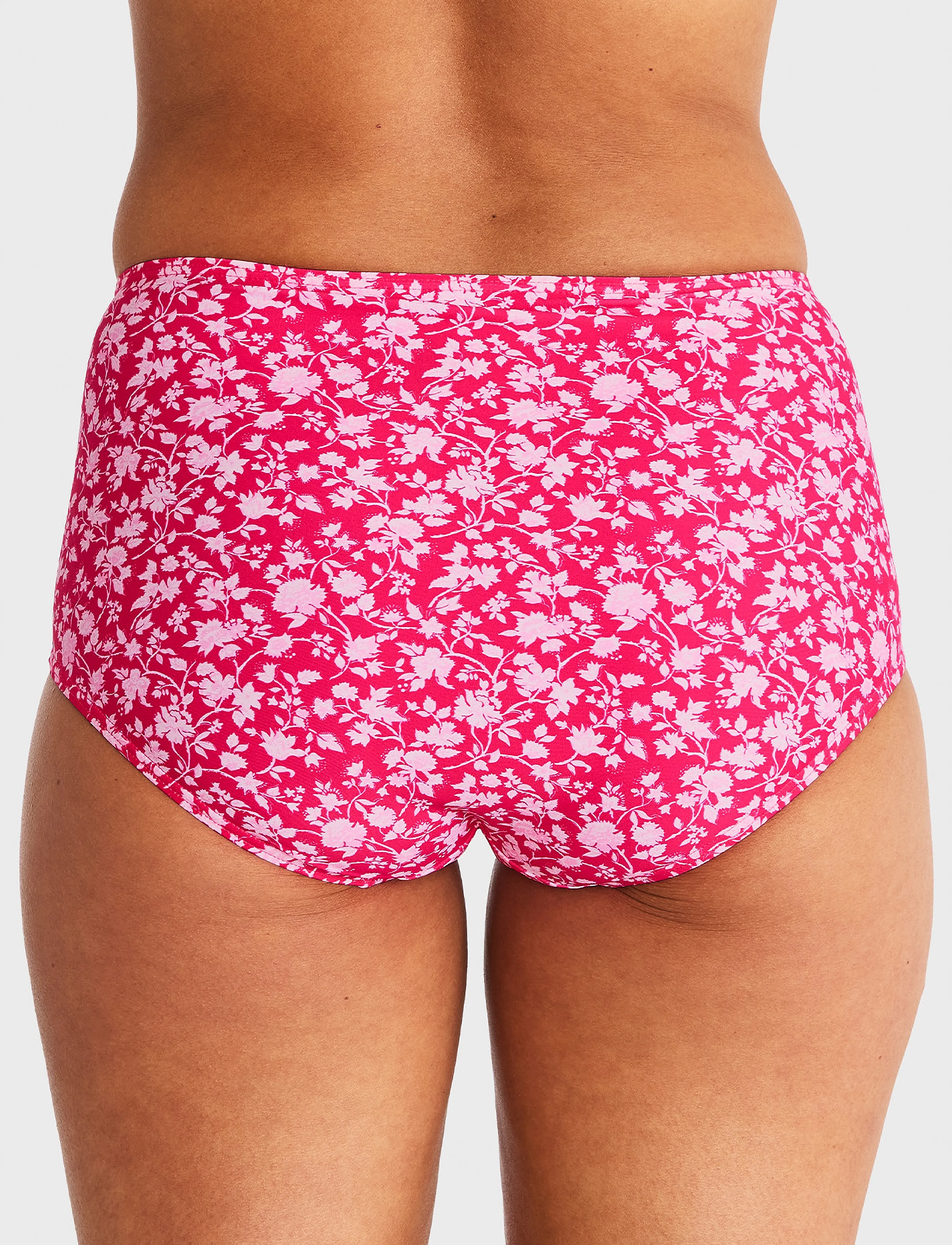 Abecita - PORTOFINO HIGH WAIST BIKINI BRIEFS - bikinihosen mit hoher taille - pink lady - 3
