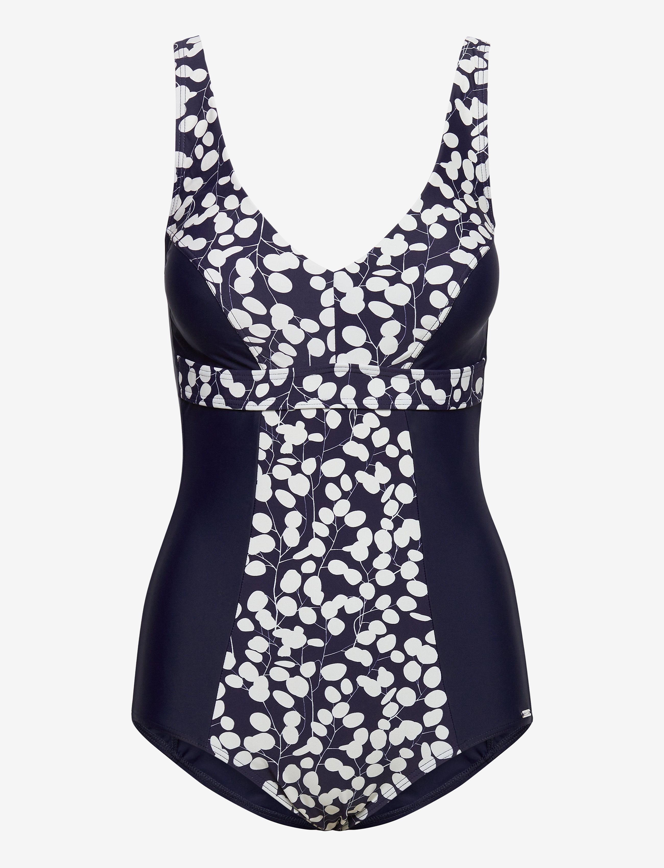 Abecita - ENGLISH GARDEN KANTERS SWIMSUIT Navy/White - badedragter - navy/offwhite - 1