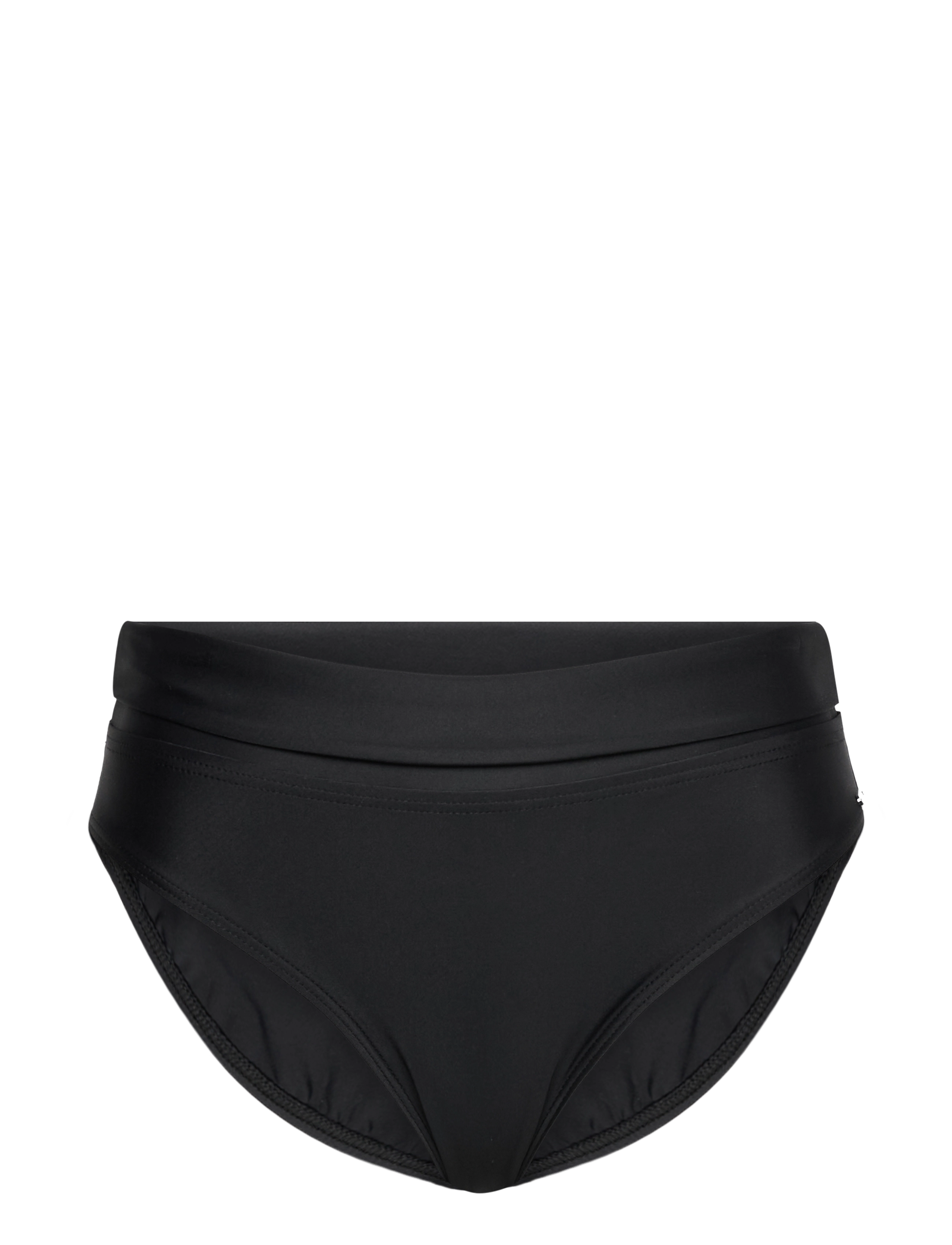 Abecita CAPRI FOLDED BIKINI BRIEFS - Bademode - BLACK / black
