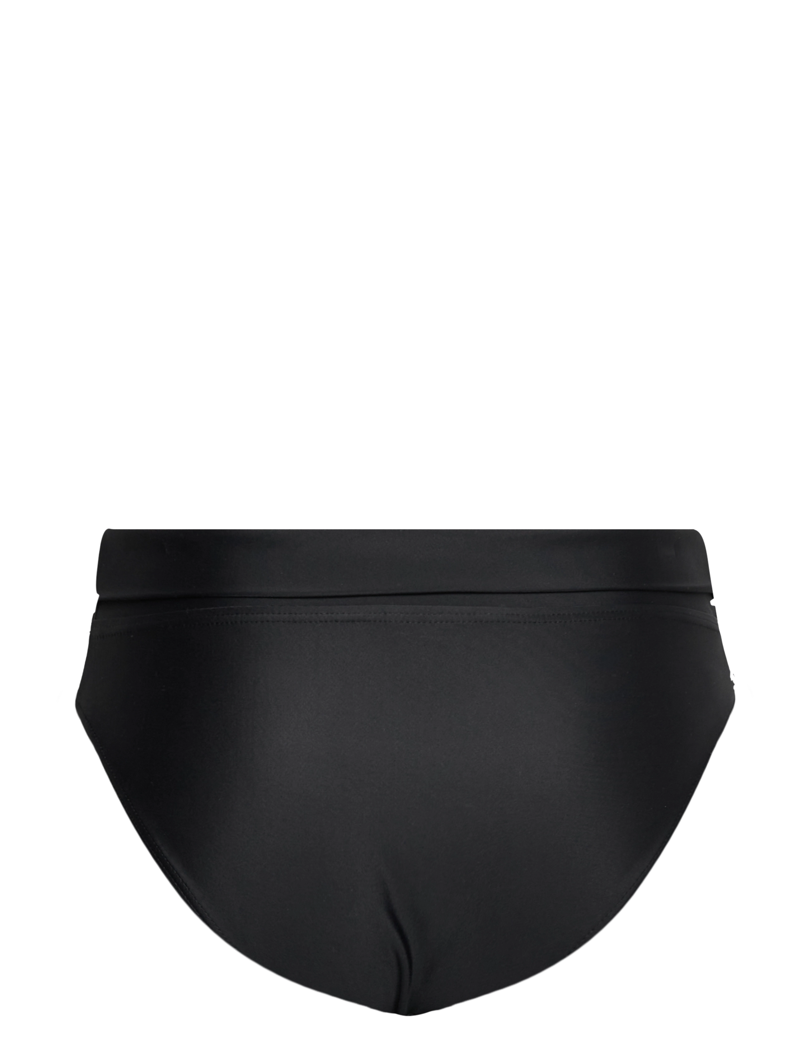 Abecita - CAPRI FOLDED BIKINI BRIEFS - black - 1