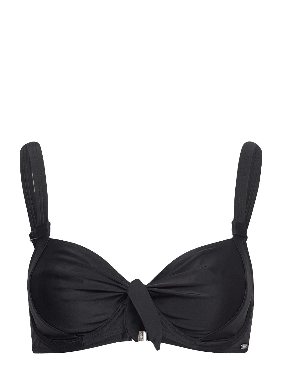 Abecita - CAPRI UNIQUE BIKINI WIRE BRA - kaarituelliset bikinit - black - 1