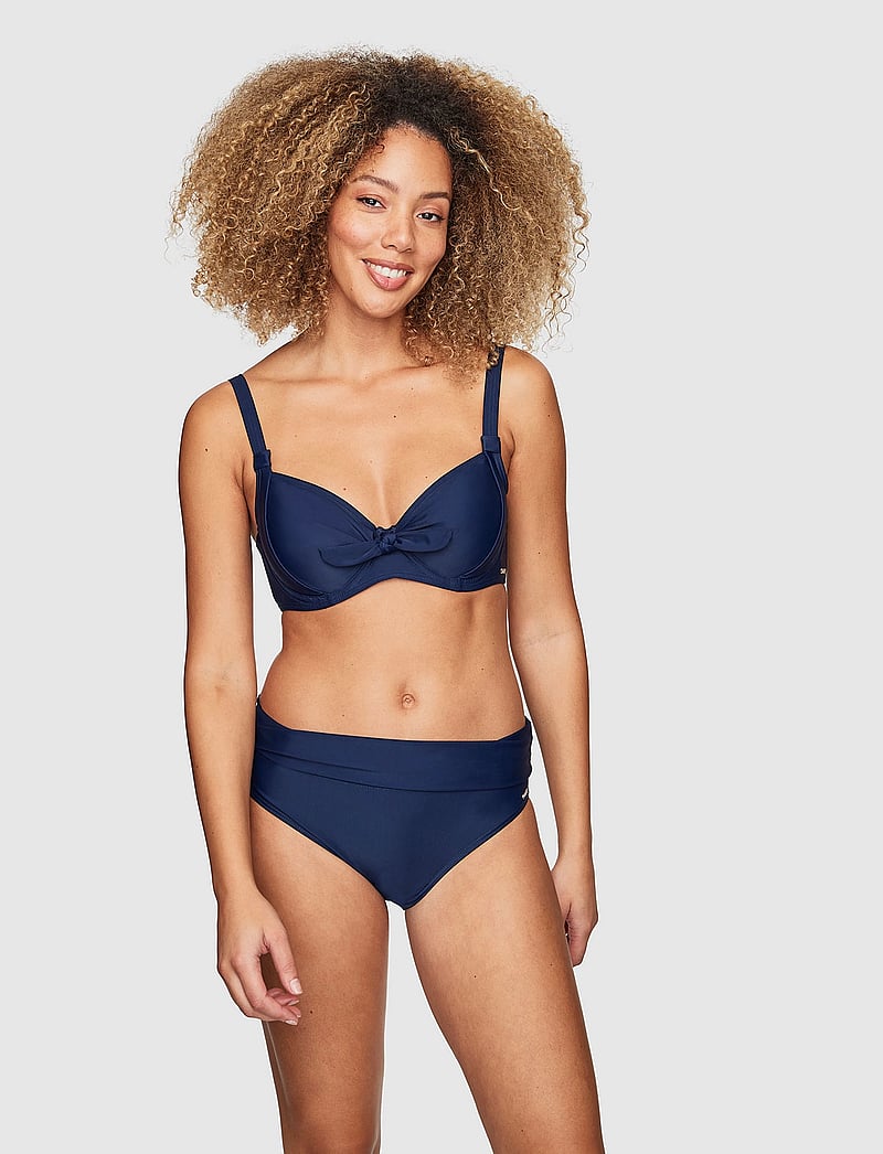 Abecita - CAPRI UNIQUE BIKINI WIRE BRA - bikinitoppar med bygel - navy - 0