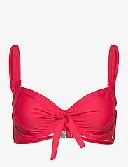 Abecita - CAPRI UNIQUE BIKINI WIRE BRA - vielutėmis sutvirtintos bikinio liemenėlės - paradise pink - 0