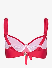 Abecita - CAPRI UNIQUE BIKINI WIRE BRA - vielutėmis sutvirtintos bikinio liemenėlės - paradise pink - 1