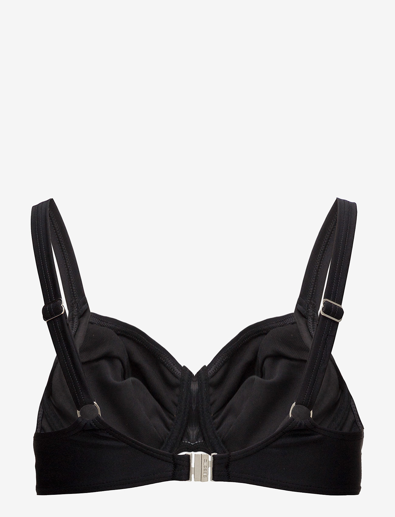 Abecita - ALANYA Unique Wire bra - tugitraadiga bikiinide ülaosad - black - 1