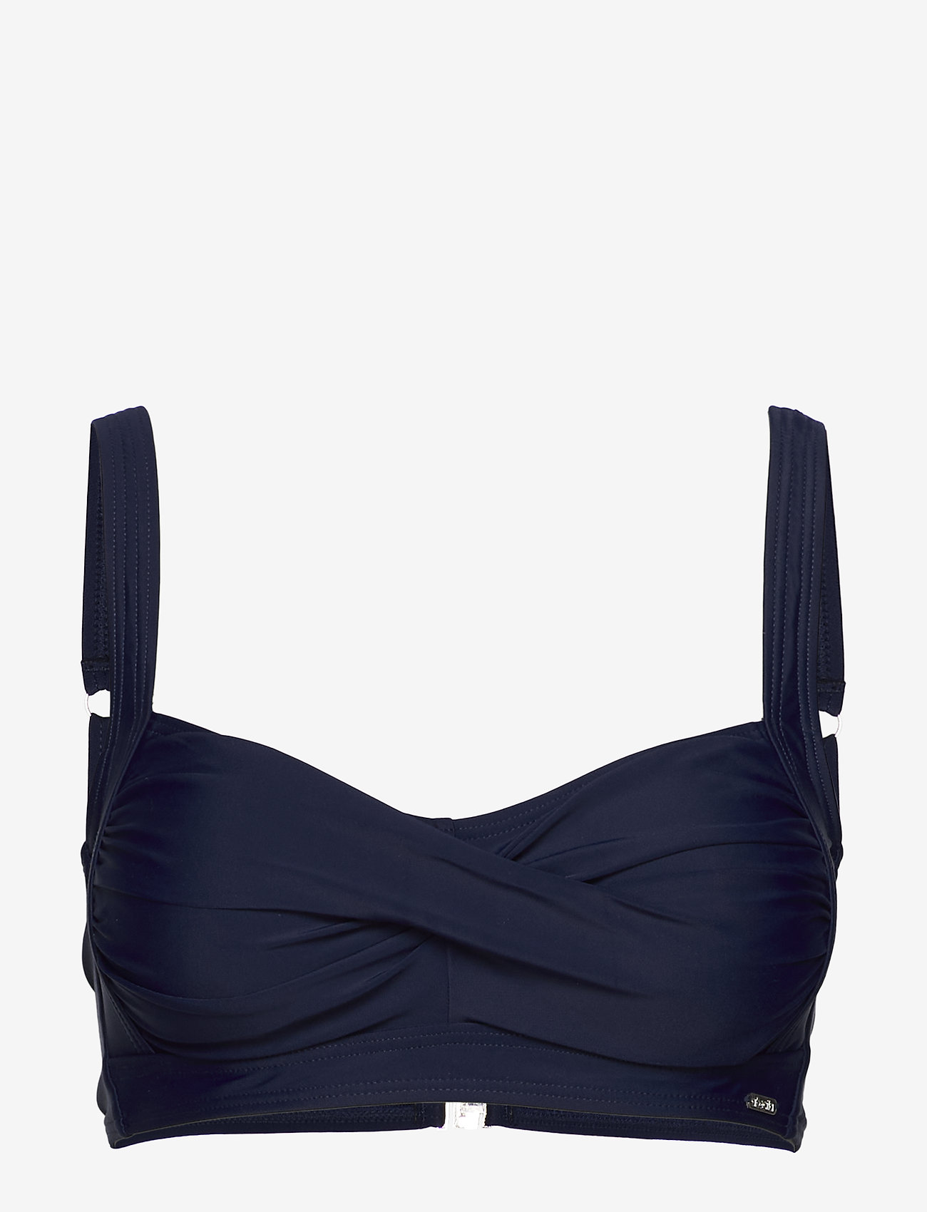 Abecita - Capri,twisted soft bra - navy - 0