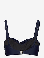 Abecita - Capri,twisted soft bra - bedrade bikinitops - navy - 1