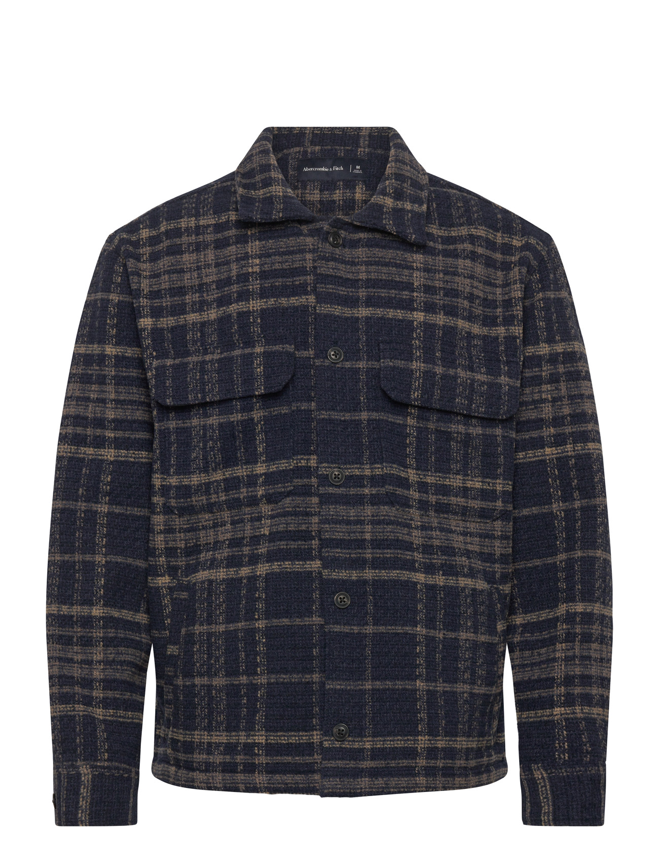 Abercrombie & Fitch Long Sleeve Boucle Overshirt - - XS 1