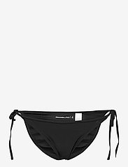 Abercrombie & Fitch - ANF WOMENS SWIM - bikinis mit seitenbändern - black - 0