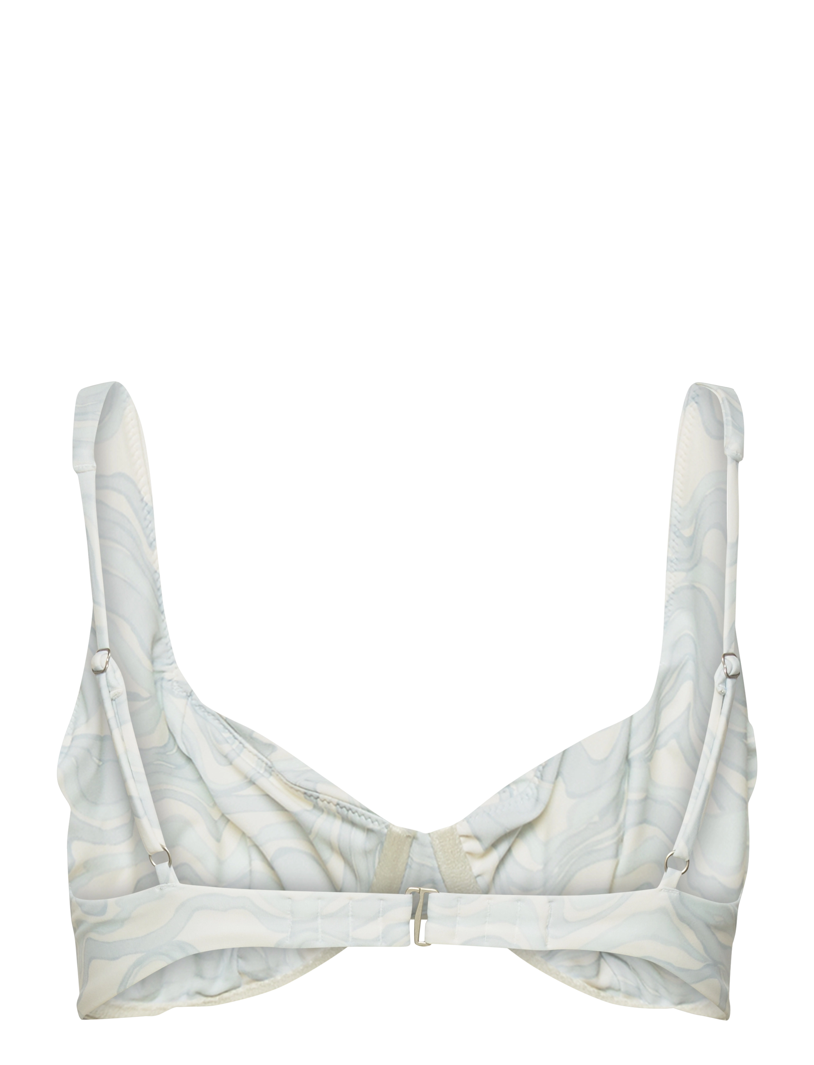 Abercrombie & Fitch - ANF WOMENS SWIM - bikini-oberteile mit bügel - blue wave print - 1