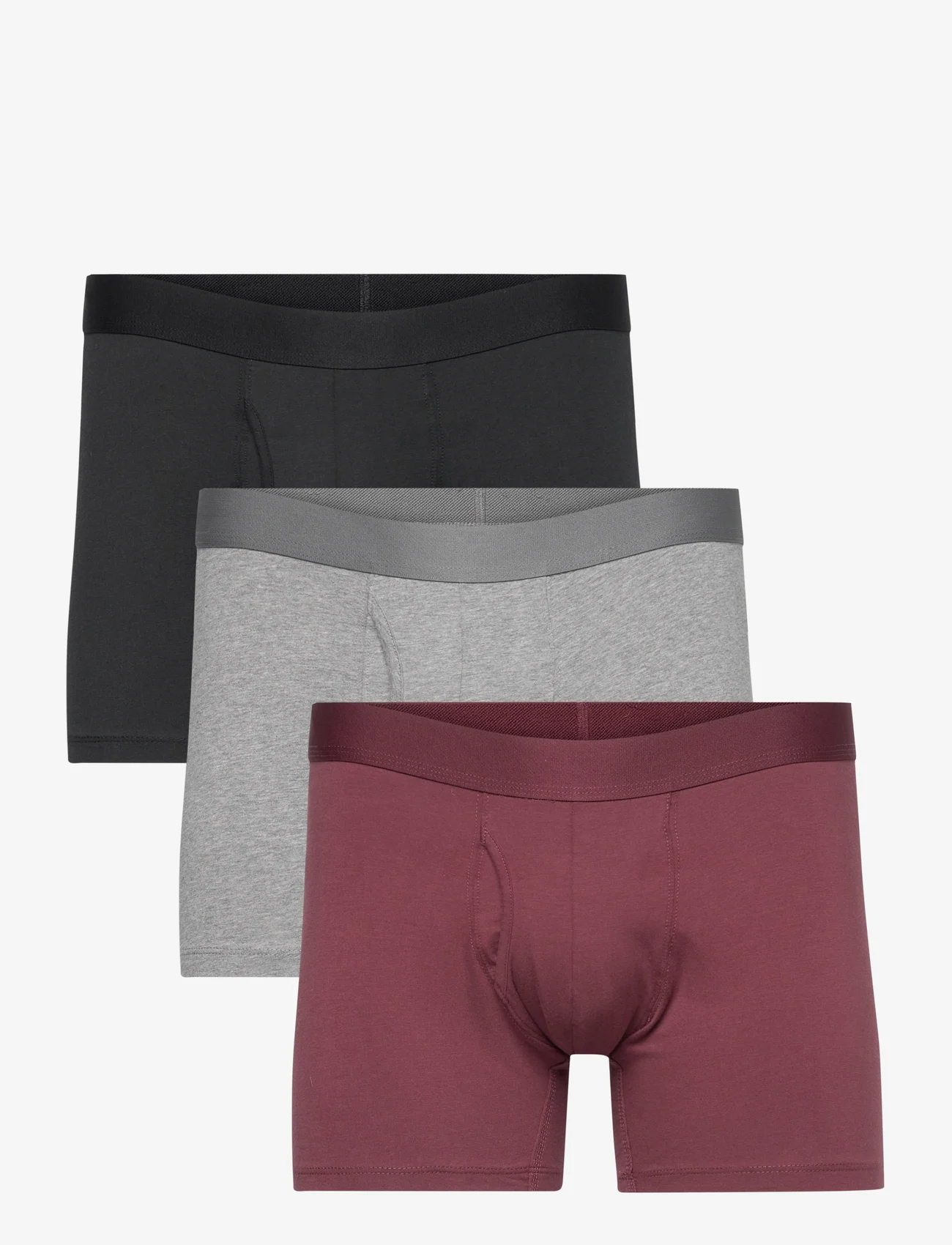 Abercrombie & Fitch - ANF MENS UNDERWEAR - kelnaitės - red grey black - 0