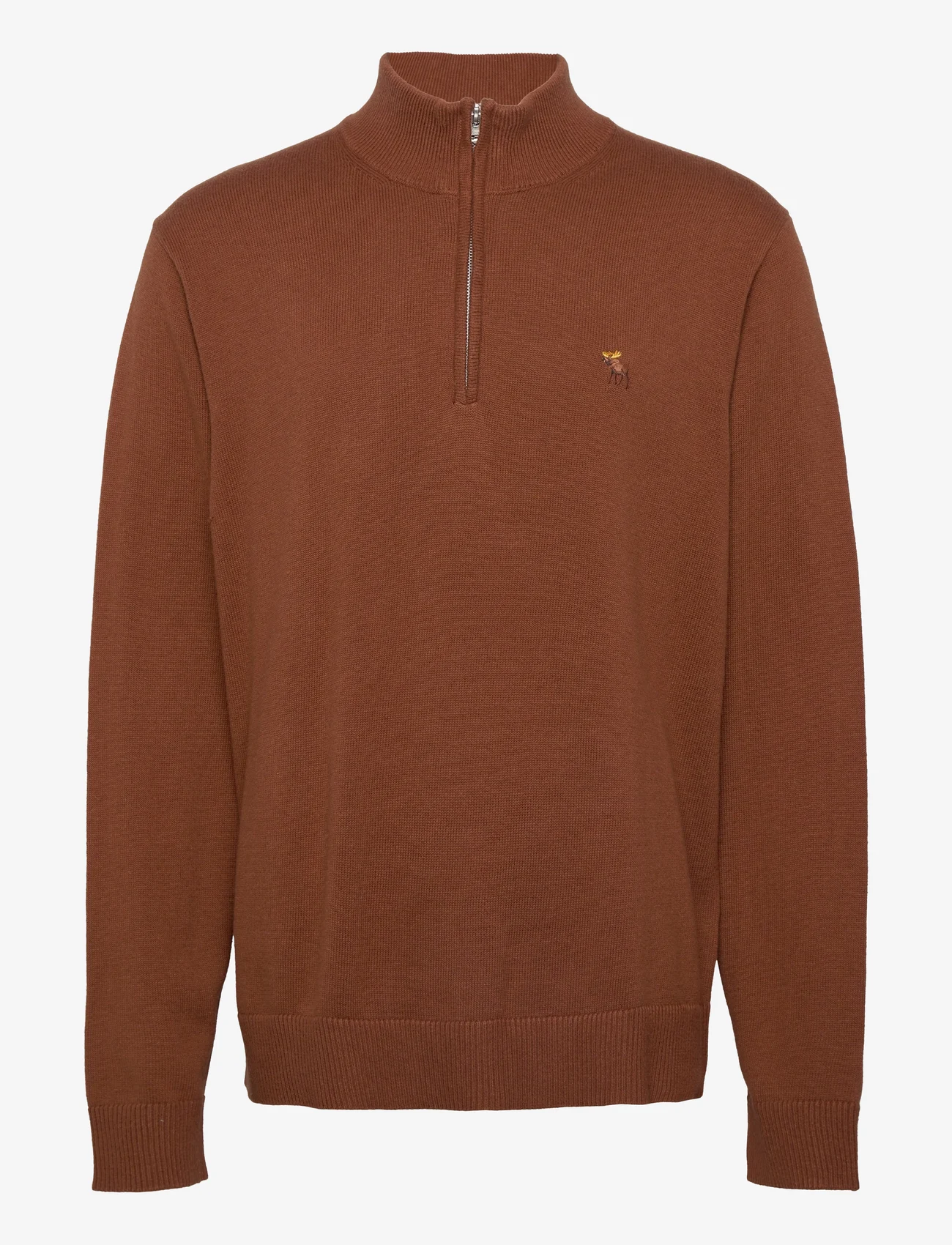 Abercrombie & Fitch - ANF MENS SWEATERS - trøjer - brown - 0