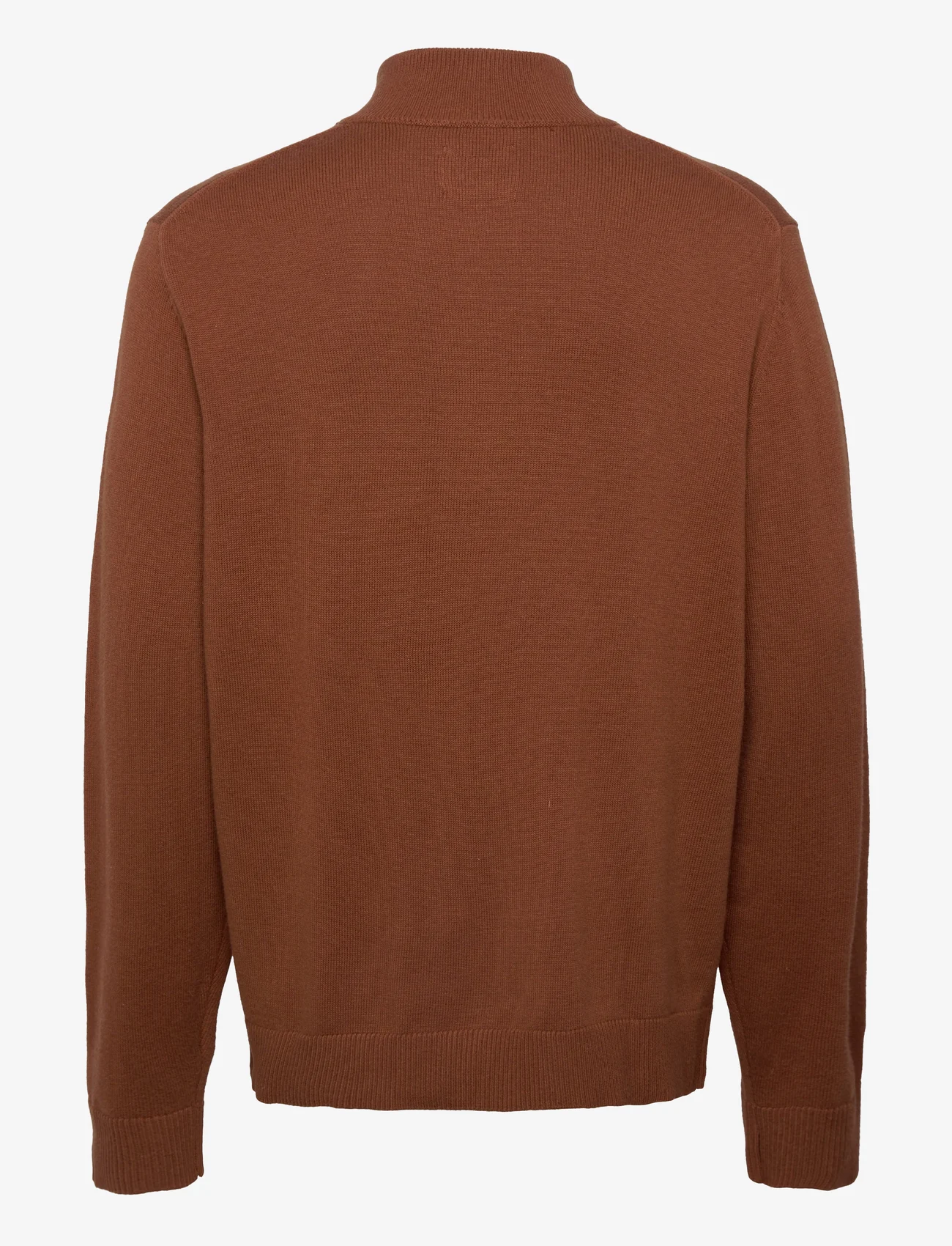 Abercrombie & Fitch - ANF MENS SWEATERS - basic knitwear - brown - 1