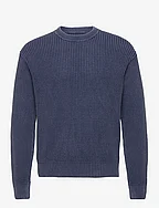 ANF MENS SWEATERS - NAVY
