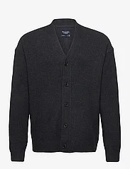 Abercrombie & Fitch - ANF MENS SWEATERS - megzti laisvalaikio drabužiai - black wash - 0