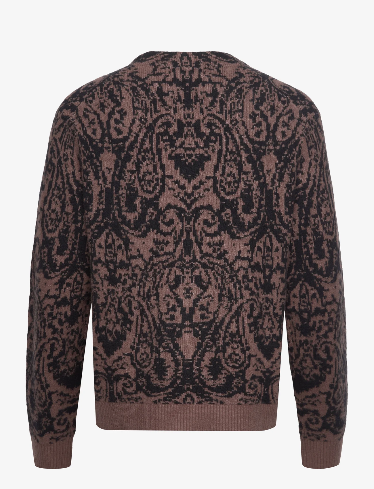 Abercrombie & Fitch - ANF MENS SWEATERS - koftor - brown pattern - 1