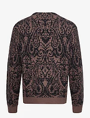 Abercrombie & Fitch - ANF MENS SWEATERS - cardigans - brown pattern - 1