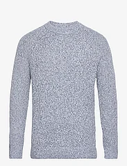 Abercrombie & Fitch - ANF MENS SWEATERS - rundhals - blue marl - 0