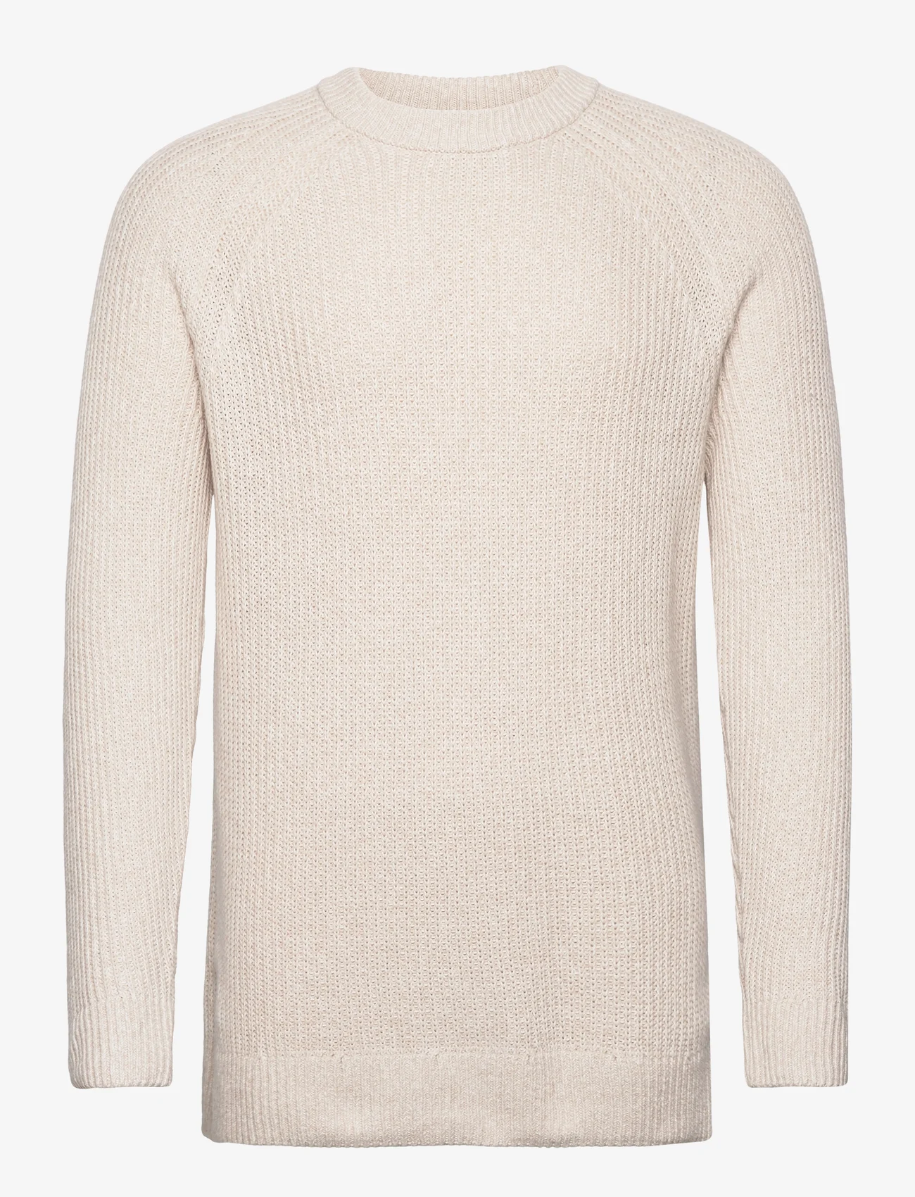 Abercrombie & Fitch - ANF MENS SWEATERS - rundhals - oatmeal marl - 0