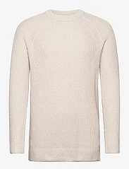 Abercrombie & Fitch - ANF MENS SWEATERS - rundhalsad - oatmeal marl - 0