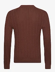 Abercrombie & Fitch - ANF MENS SWEATERS - megztinis su apvalios formos apykakle - friar brown - 1