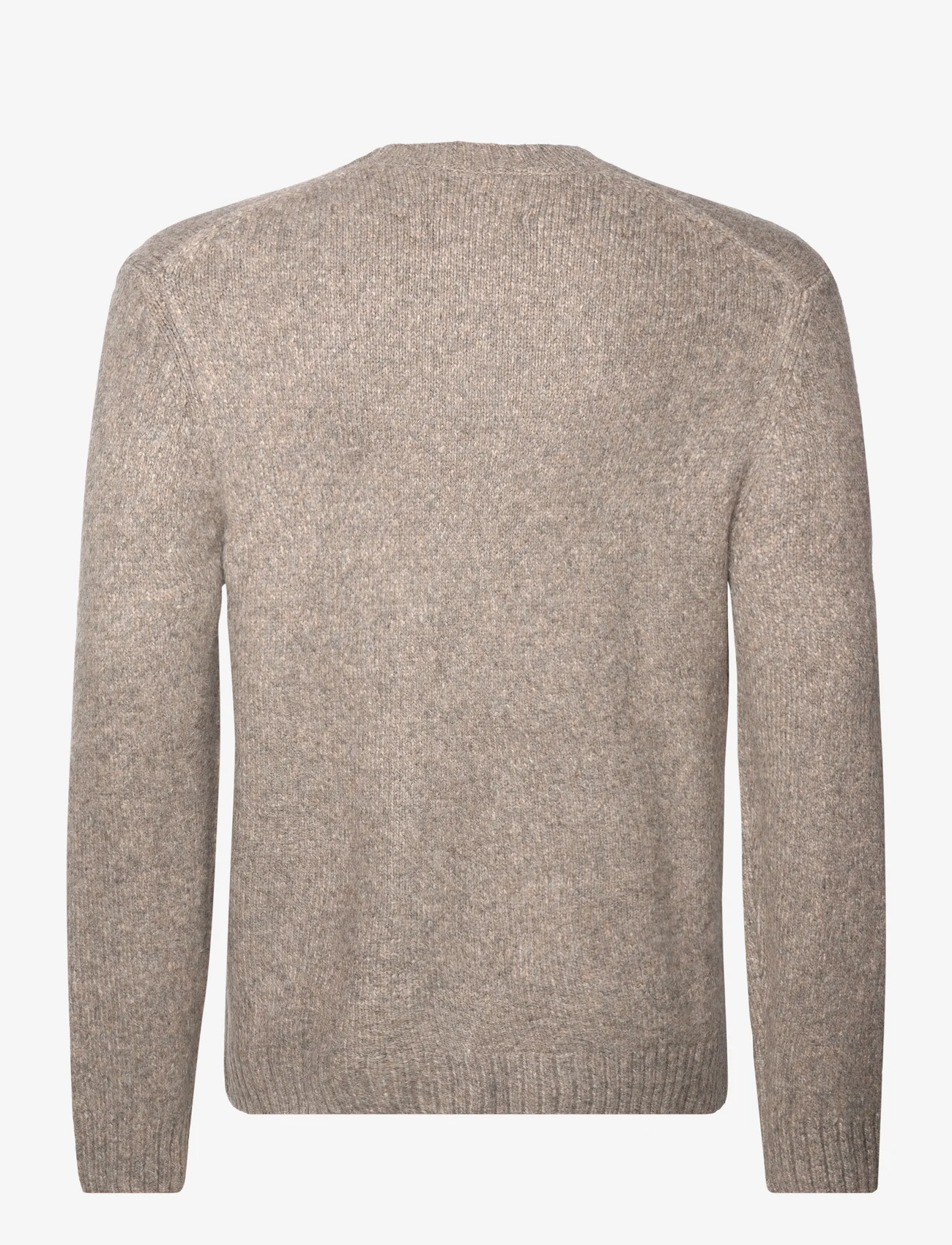 Abercrombie & Fitch - ANF MENS SWEATERS - megztinis su apvalios formos apykakle - tan - 1