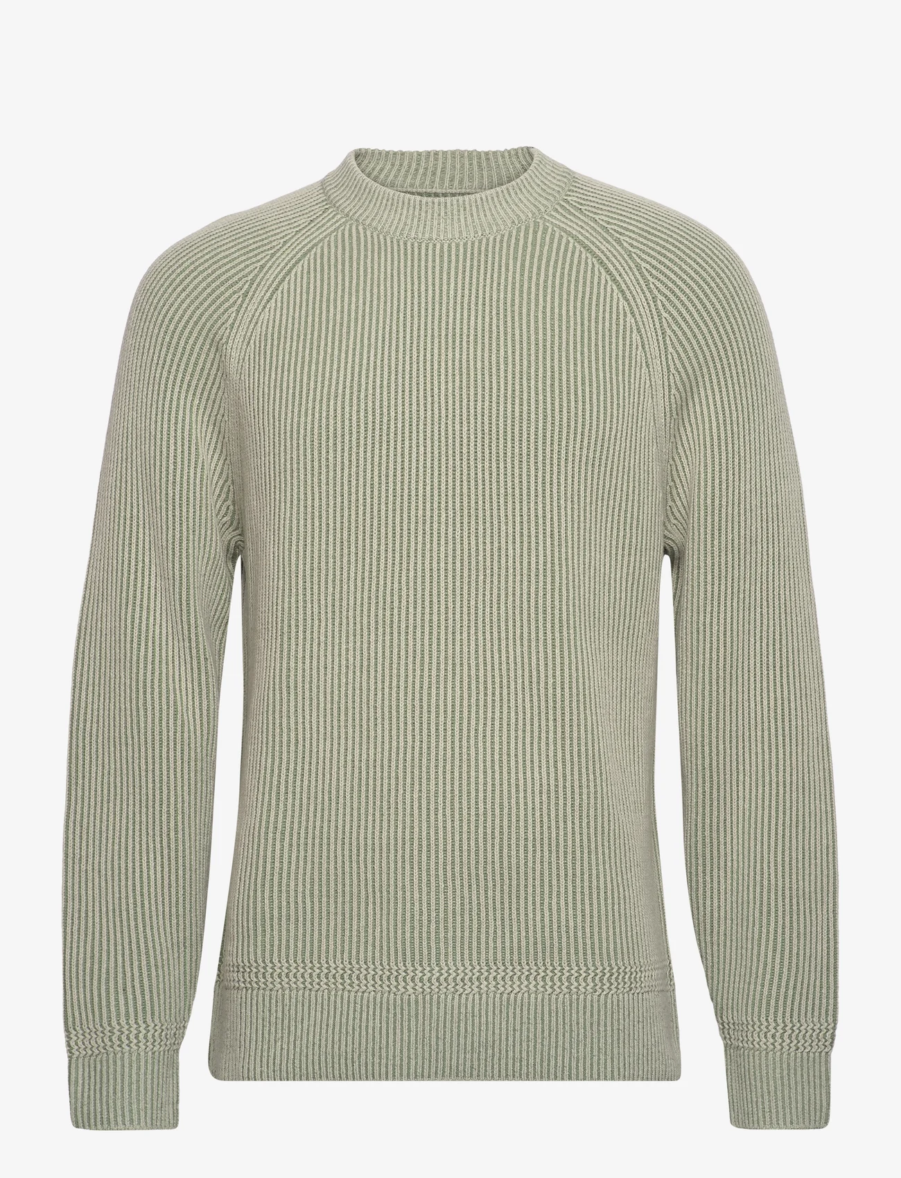 Abercrombie & Fitch - ANF MENS SWEATERS - knitted round necks - green - 0