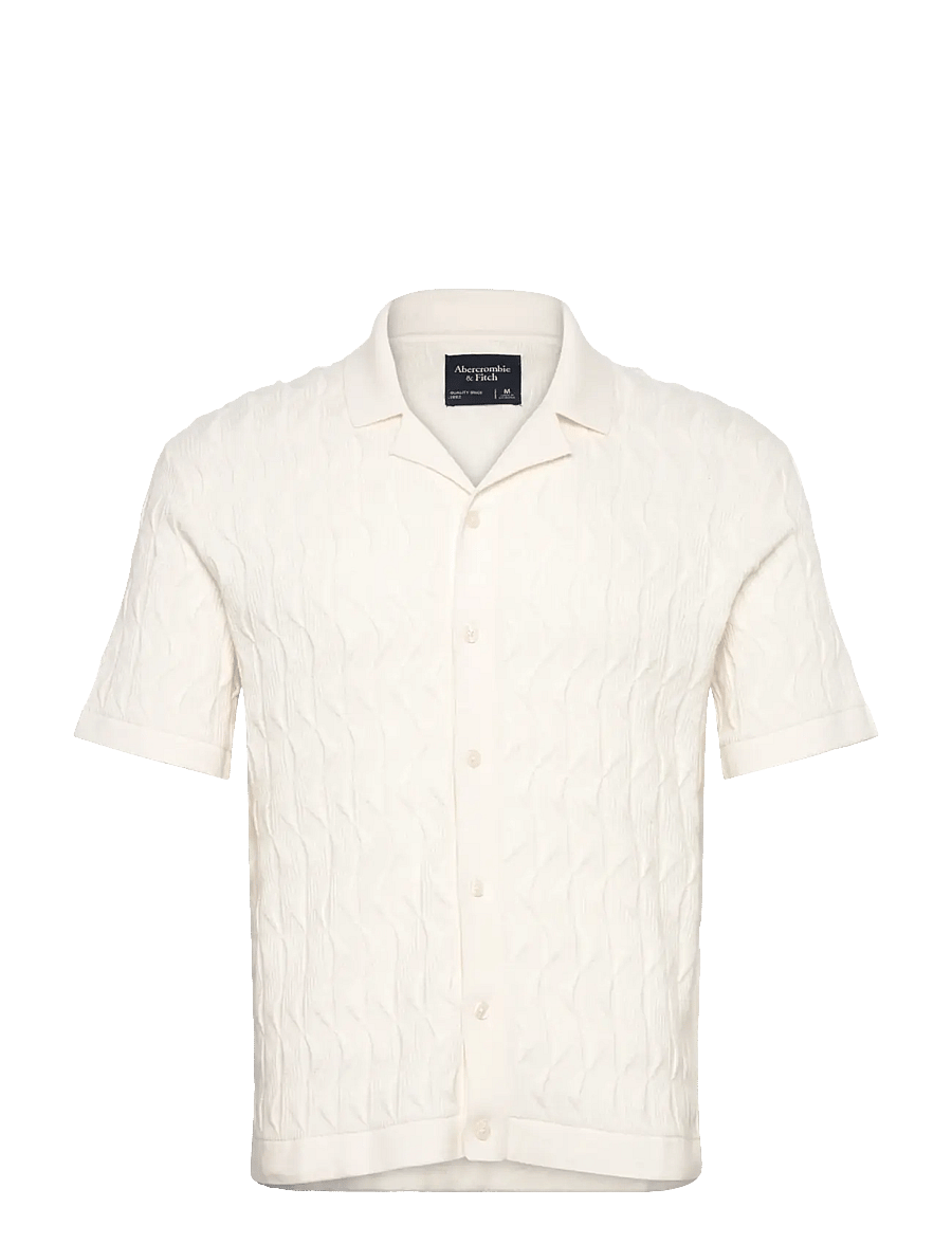 Abercrombie & Fitch - ANF MENS SWEATERS - cardigans - jet stream - 0