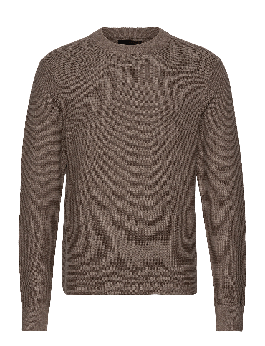 Abercrombie & Fitch - ANF MENS SWEATERS - brown - 0